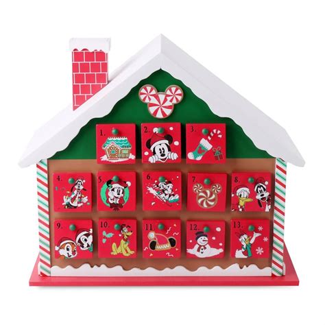 Mickey Mouse Wooden Advent Calendar